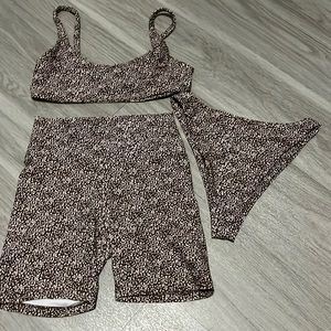 Skatie 3 Piece Set - Amber Fillerup Collab - Size S